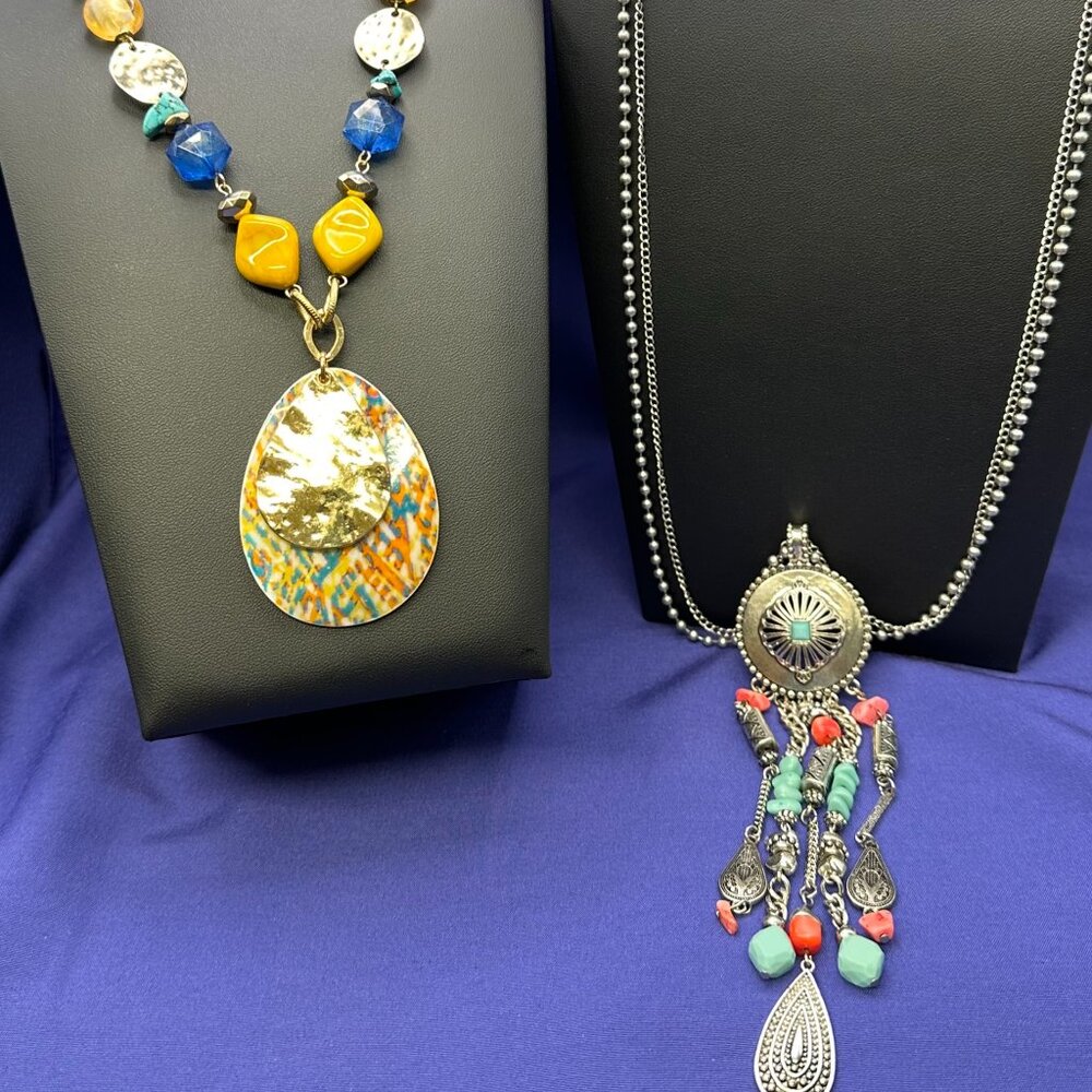 Set:  2 Ruby Rd. Colorful Necklaces - Picture 2 of 15